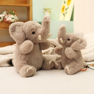 Cute Realistic Elephant Plush Toy Baby Elephant Doll Children's Companion Stuffed Animal Pillow Elep