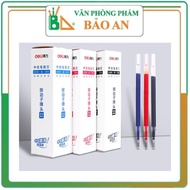 Combo of 20 Deli S206 Gel Pen Refills 0.5mm Nibs Used to Replace Ballpoint Pens A575, S101, A057B-01