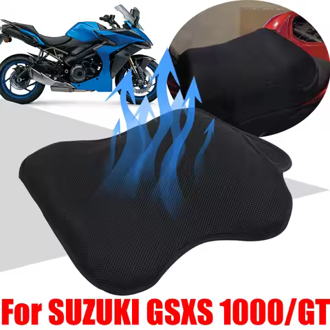 For SUZUKI GSX-S GSXS 1000 GSXS1000 GT 1000GT GSX-S1000GT Accessories Breathable Seat Cushion Cover 