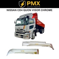 DOOR VISOR CHROME NISSAN CD4 QUON – High Quality Nissan UD Truck Chrome Accessories / Aksesori Lori 