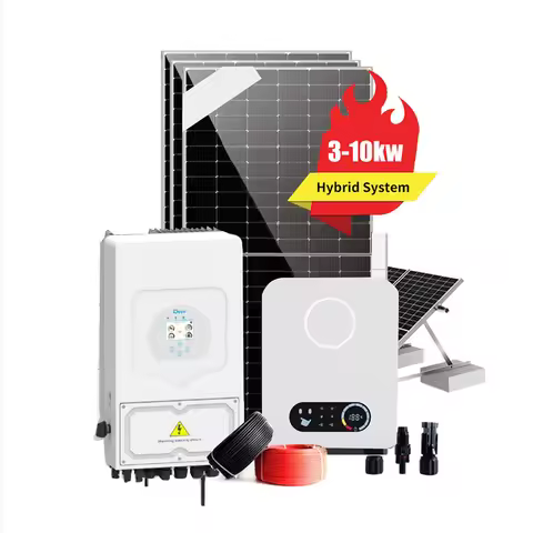 Deye Hybrid Solar System 3KW 5KW 10KW Single Phase 230V Complete Kit with 51.2V 300Ah 15KWh LiFePO4 