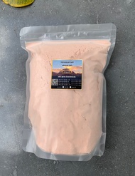 เกลือชมพูหิมาลัย ชนิดผงละเอียด Hilamayan pink salt (powder) ขนาด 1000 กรัม เกรดรับประทาน สะอาด ปลอดภัย