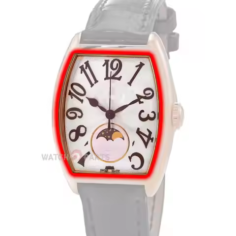 Watch Sapphire Crystal for Franck Muller Cintrée Curvex 7500 Tonneau Watch Glass