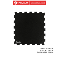 [15MM] GYM MATS INTERLOCK | PUZZLE RUBBER MATS GYM FLOORING
