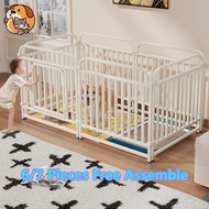 Dog Fence DIY Pet Play Pen Easy Assemble Pet Fence Kennel Cat Rabbit Animal Fence Dog Cage