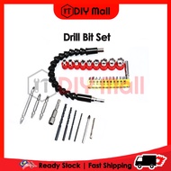 DIYMALL Drill Bit Set Power Drill Bit Set Cordless Drill Bit Set Screwdriver Full Bit Set
