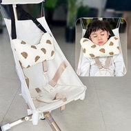 Baby Stroller Accessories Baby Stroller Headrest Neck Pillow Booster Cushion Sleeping Fixed Headrest