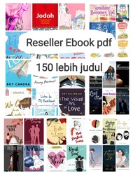 Reseller Ebook novel pdf termurah 150 lebih judul