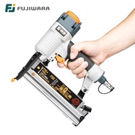 FUJIWARA 3-in-1 Carpenter Pneumatic Nail Gun 18Ga/20Ga Woodworking Air Stapler F10-F50, T20-T50, 440