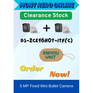 HIKVISION FIXED MINI BULLET CAMERA