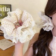 Lace Hair Accessories Cute Bands Demat High Elasticity Long-Lasting Use For Women