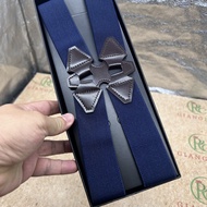 Đai Đeo quần 2 Kẹp bản nhỏ 3.5cm - Holster Suspender chữ X Phụ Kiện Cưới Giang