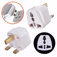 2Pcs Universal Travel 3PIN Adapter All in One AU US EU to UK Adapter ConverterPcs Universal Travel 3
