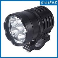 [PRASKU2] 1Pcs LED Fog Light Bike Auxiliary Light Bike Headlight Motorcycle 12V Compatible Work Light Headlight Bike Outside Ultra Aluminum Bike Headlamp