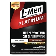 YK. PLATINUM HIGH PROTEIN 25gr/serving LMEN isi 6 sachet / 6 pcs ORI