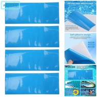 REDOMALL 10Pcs Pool Repair Kit, Underwater Repair Self-Adhesive Pool Repair Patches,  For Swimming Pool Multifunctional PVC Patch Glue