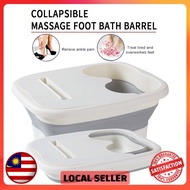 Foot Massage Bucket Collapsible Foot Wash Bucket SPA Massage Baldi Mandian Kaki Detox Tungku Kaki 保健养生泡脚桶足浴盆