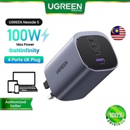 UGREEN Nexode S 100W 4-Port GaN Fast Charger UGREEN NEXODE 100W 3C1A GAN FAST CHARGER 100W