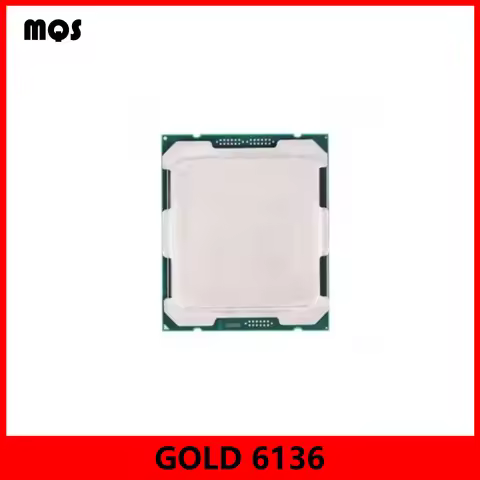 Xeon GOLD 6136 CPU 12-Cores 24-Thread 3GHz 25MB Smart Cache 150W LGA3647 GOLD6136