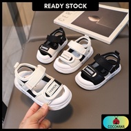 Coconana Kasut Budak Unisex 1-3Y Baby Shoes Sandal Boy Boston Fashion Soft Sole Slipper Kids Selipar