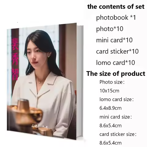 Suzy Bae Photobook Lomo Mini Card Sticker Photo Album Art Book Picturebook
