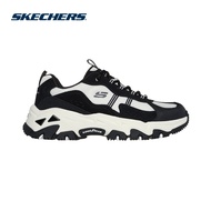 Skechers Women D'Lites Hiker Shoes - 180128-BKW Air-Cooled Memory Foam