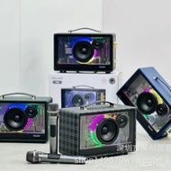 NEW-X Punk Energy K Song Microphone Integrated Family ins Style Multifunctional Cold Stereo Bluetoot