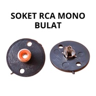Round RCA Mono Socket – Girl RCA Audio Connector