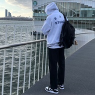 IAB Studio Korean Style Hooded Sweatshirt - Loose Fit, Trendy Men's Fashion