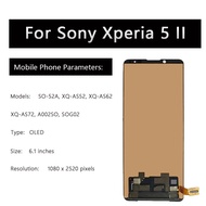 6.1" OEM LCD For Sony Xperia 5 II SO-52A XQ-AS52 XQ-AS62 XQ-AS72 A002SO SOG02 Display Touch Screen D