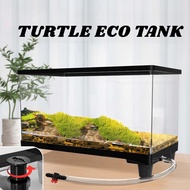 Turtle Tank Living Room Turtle Tank 40cm Turtle Box With Platform Turtle Special Tank Ecological Aqu