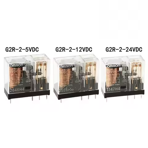 New original Relay G2R-2-5VDC G2R-2-12VDC G2R-2-24V G2R-2 12VDC Power relays 5V/12V/24V 5A 8PIN 10 P