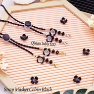 Clorin Black Mask Strap