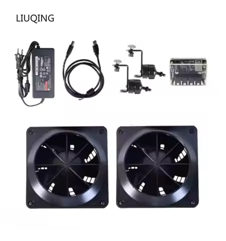 Wind Simulator Kit 8m/s High Speed Low Decibel Racing Fan SIMHUB Customizable Wind Speed USB plug & 