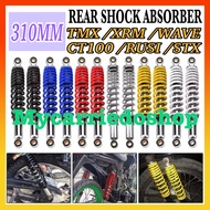 1Pair 310mm Rear Shock Support Absorber Suspension Motorcycle For TMX / XRM / WAVE /CT100/RUSI / STX