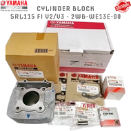 YAMAHA CYLINDER BLOCK SRL 115 FI V2 V3 2WB-WE13E-00 LAGENDA 115 CYCLINDER KIT 100% ORIGINAL