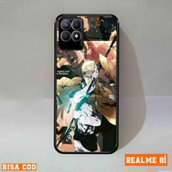 Fuu Store Realme 8i Case 2023 - Fashion Motif Design - Soft Silicone Cover - Protective & Stylish