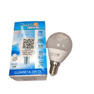 Omni 3W LED Bulb E14 220V Daylight 6500K 250 Lumens LLG45E14-3W-DL