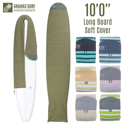Ananas Surf 10'0" 300 Cm Surfboard Sock 10ft. Surfing Longboard Round Nose Soft Cover Bag Protective