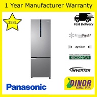 Panasonic 358L 2-Door Inverter Fridge/ Refrigerator  NR-BC360XSMY