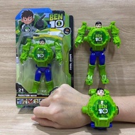 VFS นาฬิกาเด็ก ben10เบ็นเท็นนาฬิกาแปลงร่างได้ฉายภาพได้ นาฬิกาข้อมือ  นาฬิกาเด็กผู้หญิง นาฬิกาเด็กผู้