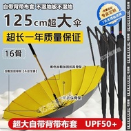 Waterproof Cover 24-Bone Automatic Oversized Vinyl Large Umbrella Anti-Oversized Storm Rainproof Hea