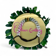 Genuine Burmese Jade Bracelet / Drawstring Jade Bracelet / Genuine Myanmar Jade Bracelet / Jadeite J