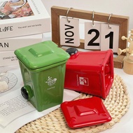 Creative Garbage Can Shaped Ceramic Mug 400ml Funny Gift Novelty Cup Coffee U7l7