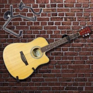 [Homyl478] Horizontal Universal Guitar Wall Holder Guitar Violins Ukulele Wall Display, Saves Space, Suitable for Both Home And Studio to Use.
