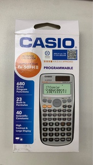 Casio 計數機 FX-50FH II --- CASIO/卡西歐/卡西欧 計數機 多功能科學函數計數機