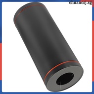 🧂 Black Aluminium Cylinder Tissue Box for Home Use Round Tissue Container