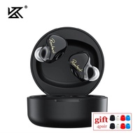 KZ SKS TWS Earphones Bluetooth 5.2 1BA 1DD Hybrid Game Earbuds Touch Control Noise Cancelling Sport 