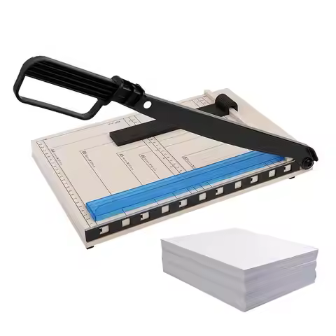 Paper Trimmer Cutter Straight Small Portable Manual Paper Trimmer Multi-Functional Art Crafting Tool