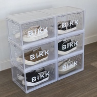 BIKK x TOWER BOX PLUS กล่องรองเท้า (6 กล่อง) ฝาใสเปิดได้2ด้าน หน้าและข้าง